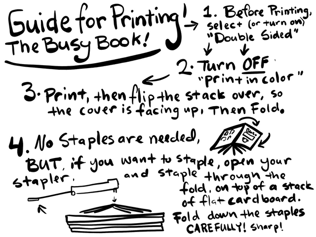 **The Little Busy Book: Digital Download**