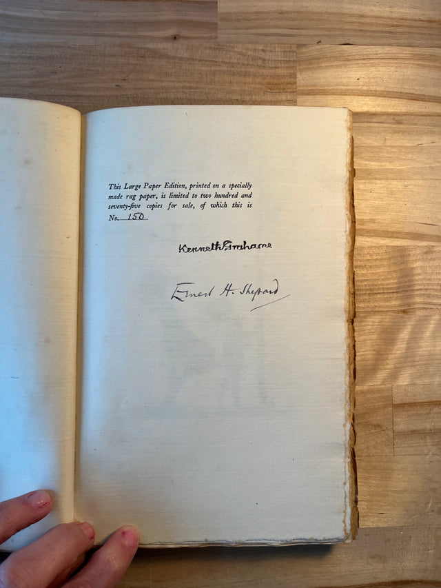 Dream Days ~ Signed by Kenneth Grahame and Ernest Shepard