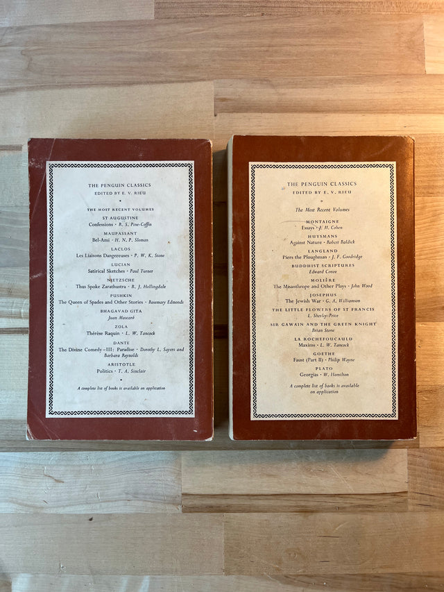 The Iliad & The Odyssey ~ E.V.Rieu trans. ~ Penguin Classics