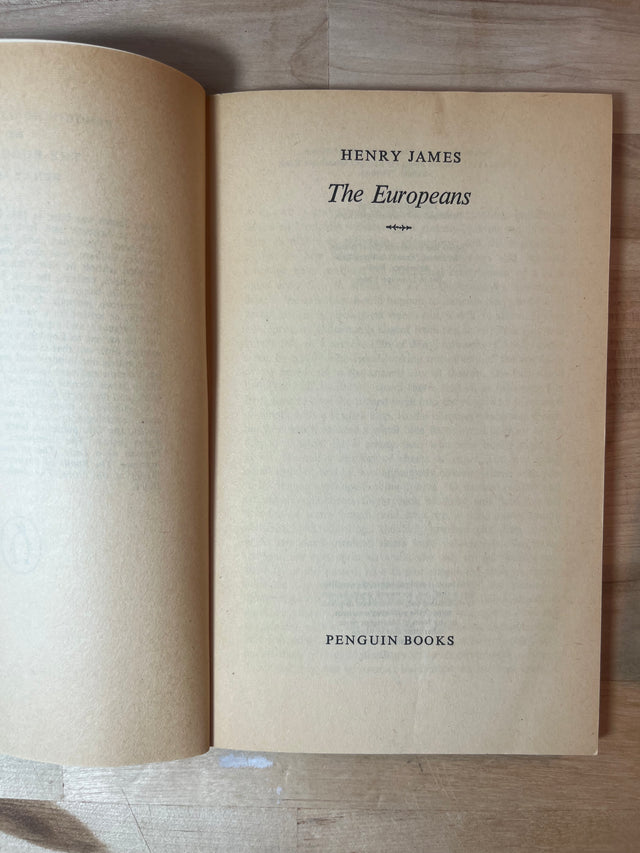 Henry James ~ Washington Square & The Europeans ~ Penguin Modern Classics