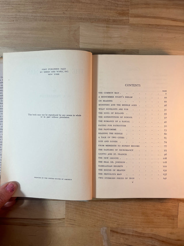 The Common Man by G.K. Chesterton