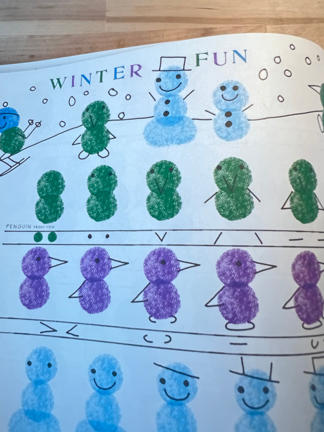 Ed Emberley's Fingerprint Drawing Book