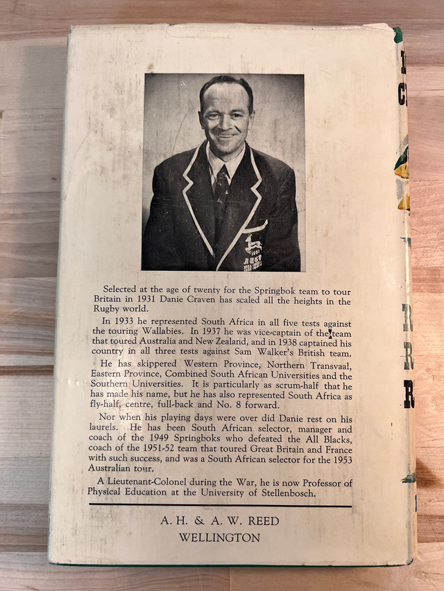 Vintage Rugby Book - by Danie Craven