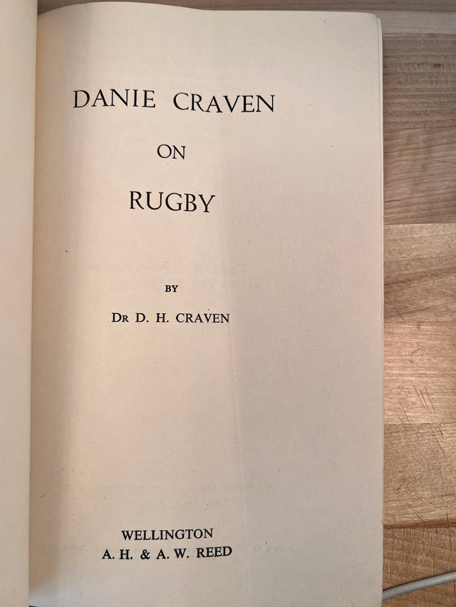 Vintage Rugby Book - by Danie Craven