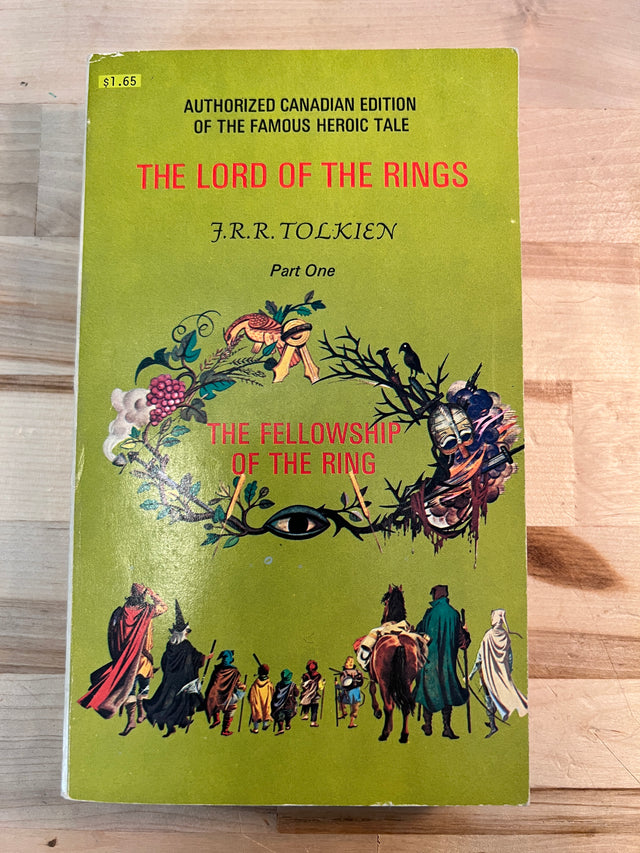 Rare Canadian Printing - The Fellowship of the Ring - Pauline Baynes Illus. Cover