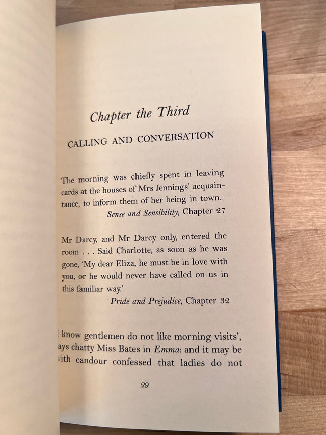 Jane Austen's Guide to Good Manners