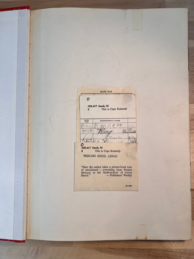 M. Sasek - This is Cape Kennedy - Mid Century Modern Illustration