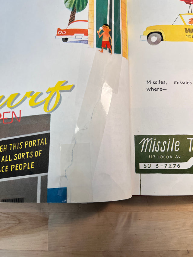 M. Sasek - This is Cape Kennedy - Mid Century Modern Illustration