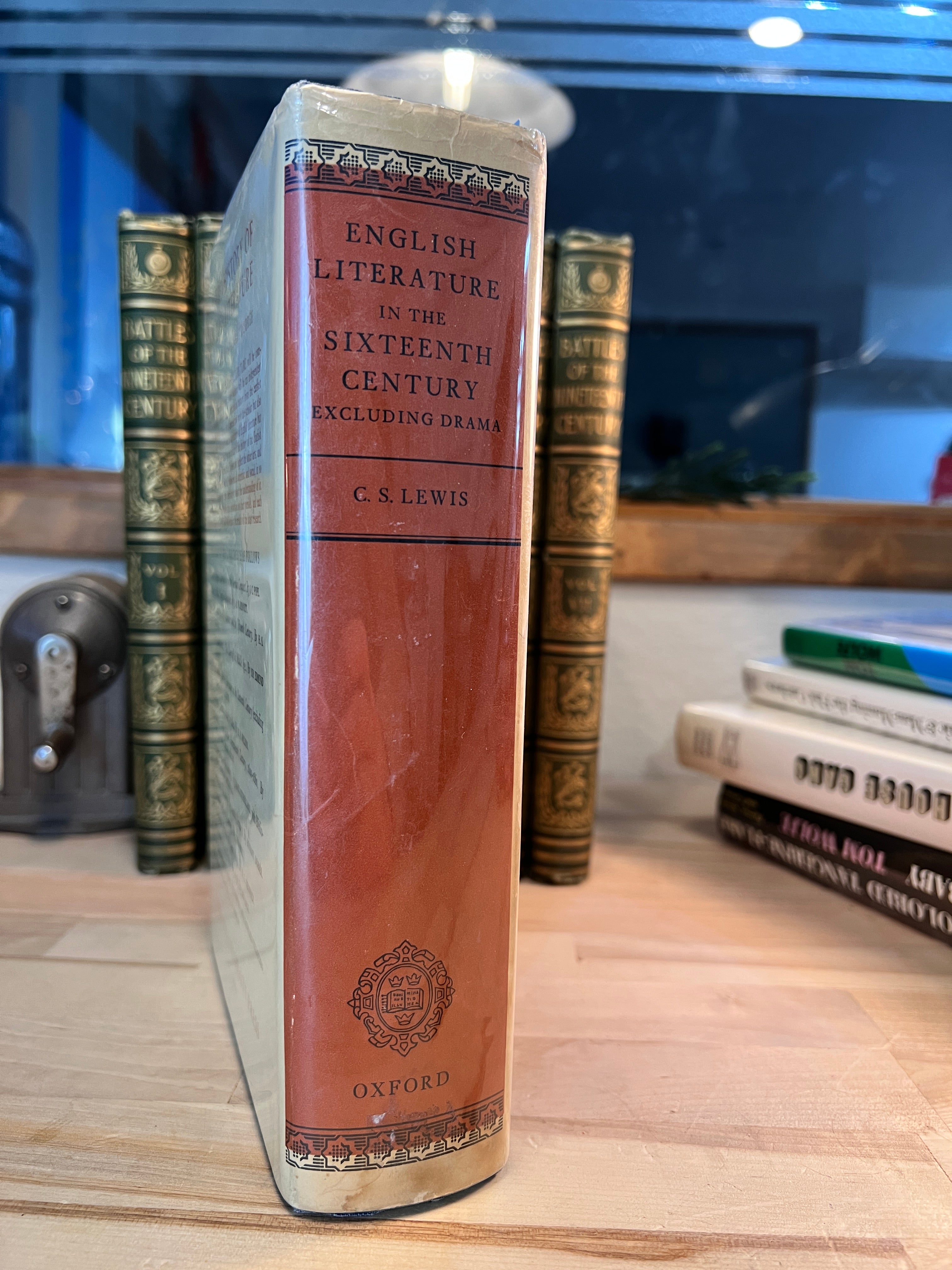 English Literature in the 16th Century - C.S. Lewis – Bulrushed Books