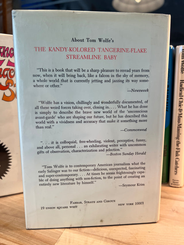Tom Wolfe Set - 1st Edition, 1st Printings!
