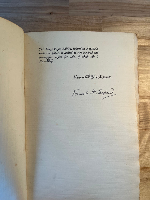 The Golden Age ~ Signed by Kenneth Grahame and Earnest Shepard