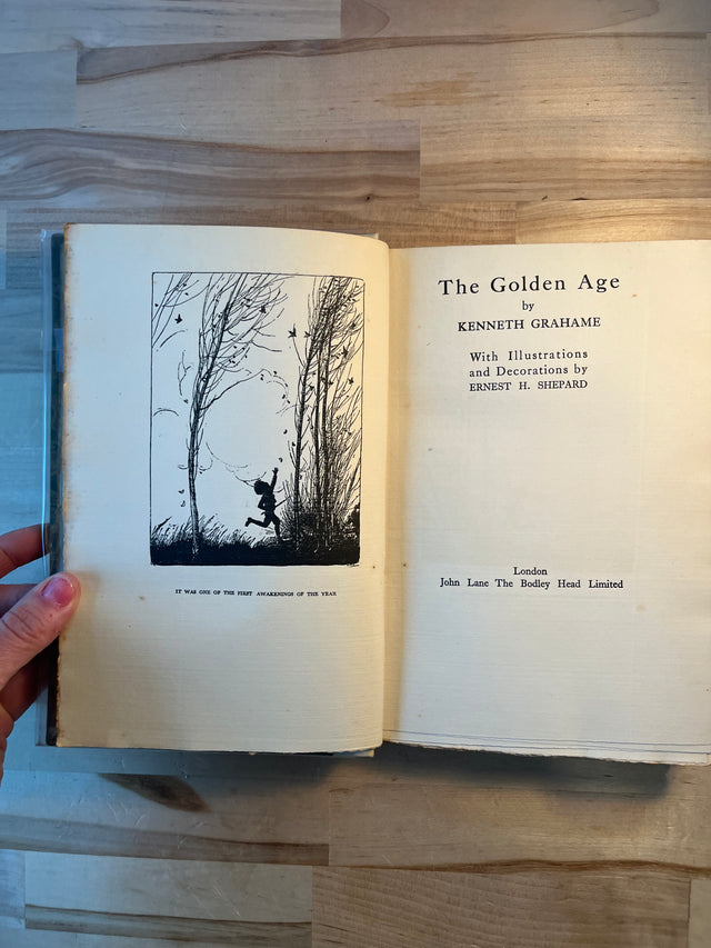 The Golden Age ~ Signed by Kenneth Grahame and Earnest Shepard