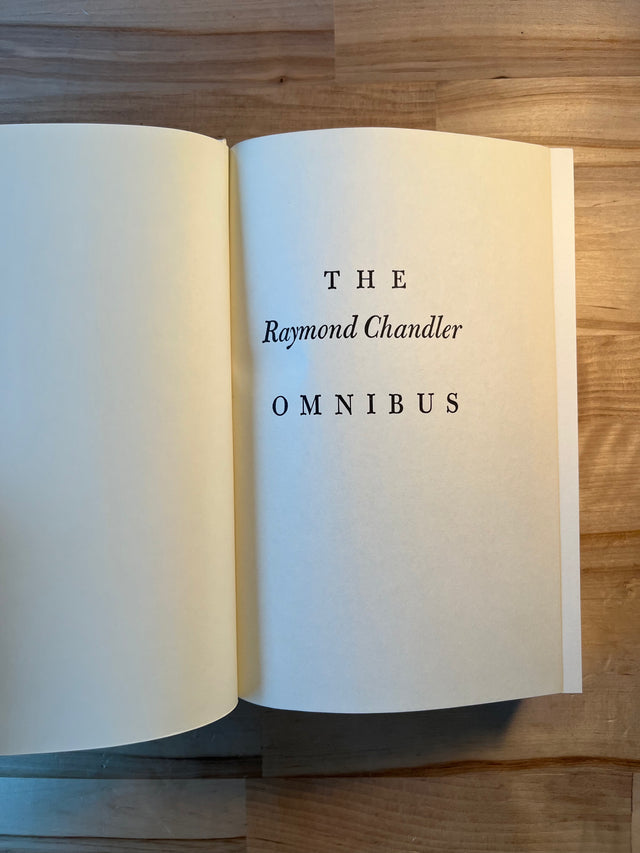 The Raymond Chandler Omnibus