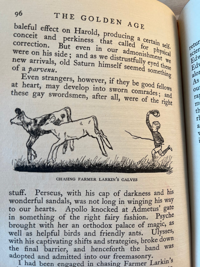 The Golden Age ~ Signed by Kenneth Grahame and Earnest Shepard