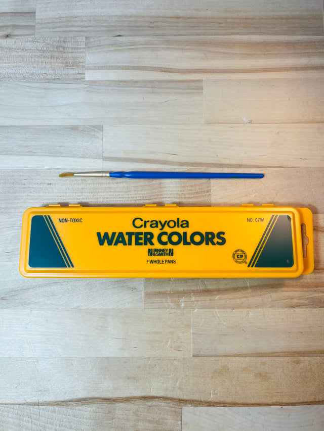 Vintage Non-toxic Crayola Water Colors by Binney & Smith