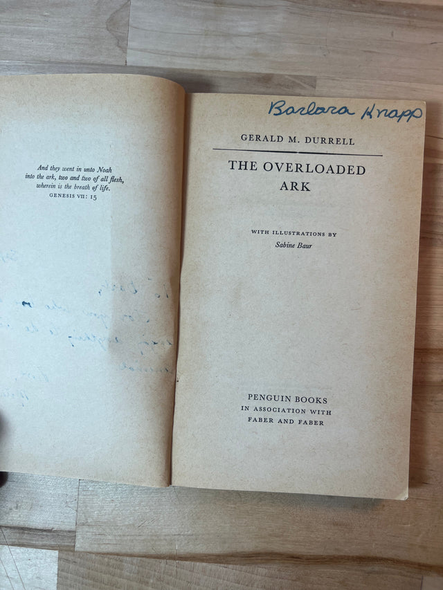 The Overloaded Ark - Gerald Durrell