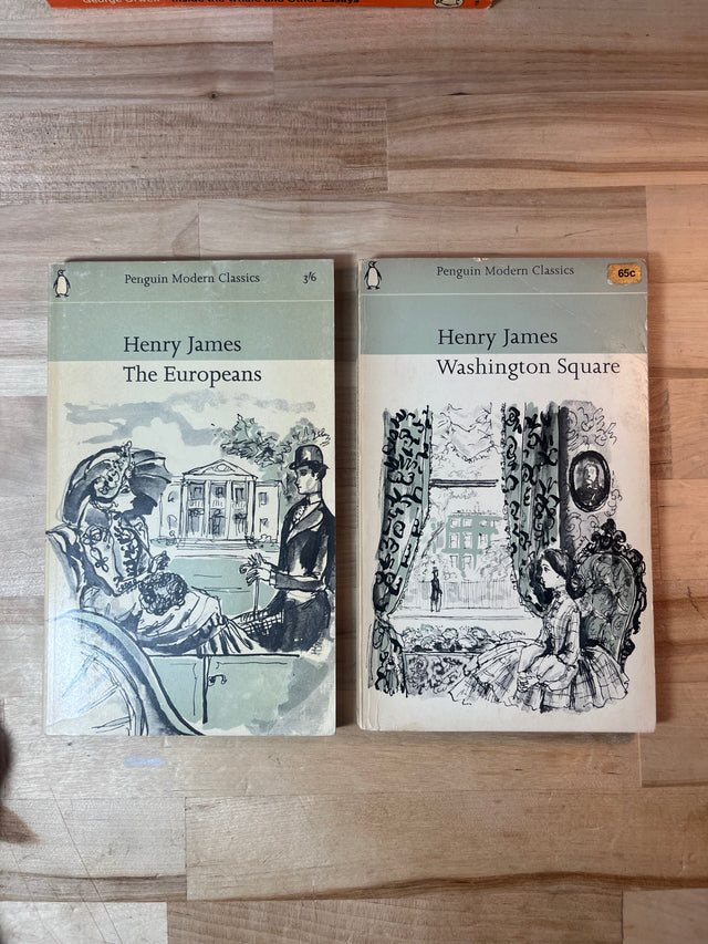 Henry James ~ Washington Square & The Europeans ~ Penguin Modern Classics