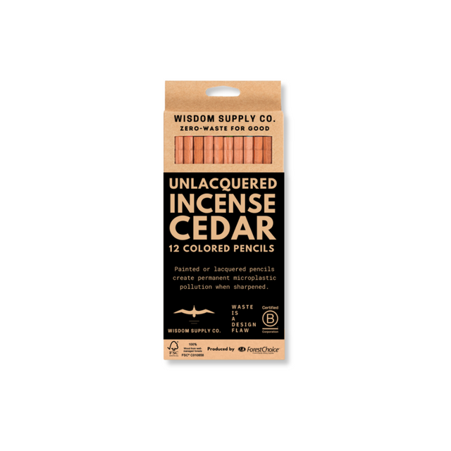 Unlacquered Colored Pencils